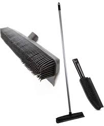 Norwex also has a small, handy lint mitt that efficiently removes lint, dust, and pet hair from clothing and other textiles. Professional Rubber Broom And Hand Brush Twin Pack Ideal Pet Hair Removal Sweeping Brush Quickly And Easily Remove Pet Hair From Carpets Floors Buy Online In Antigua And Barbuda At