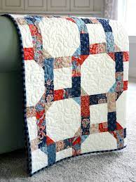 The Modern Wedding Ring Pattern Modern Quilt Patterns Quilt Patterns Wedding Quilt