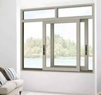 Customize Villa Aluminium Alloy Saving Windows Double Glass Aluminum  Windproof Sliding Window