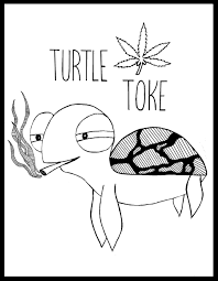 See more ideas about drawings art drawings and art inspo. Trippy Marijuana Drawings Black And White Turtle Toke Stoner Weed Love