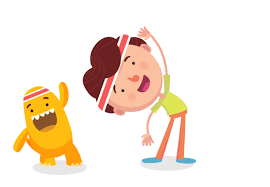 Playkids Kids Exercise Children Sticker Animated Characters Exercise For Kids Animated Gif