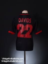 All information about ac milan (serie a) current squad with market values transfers rumours player stats fixtures news. 1996 97 Ac Milan Third Shirt Davids 22 M For Sale