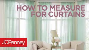 how to measure for curtains and drapes custom window treatments jcpenney