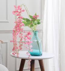 All png & cliparts images on nicepng are best quality. Buy Pink Fabric Artificial Hanging Flower Vine By Fourwalls Online Artificial Flowers Artificial Flowers Home Decor Pepperfry Product