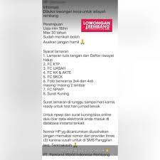 Admin anak perusahaan bumn, diploma, jawa timur. Lowongan Kerja Pegawai Pabrik Sepatu Pt Parkland World Indonesia Rembang Lowongan Rembang