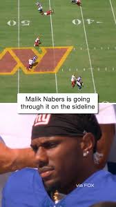 Malik Nabers been frustrated so far in Week 1