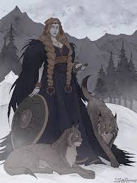 Óðr fór í braut langar leiðir, en freyja grætr eftir, en tár hennar er gull rautt. Amazing Picture Of Norse Goddess Freyja With Her Cats Norsegoddess Freyja Freya Arte De Personajes Produccion Artistica Mitologia Celta