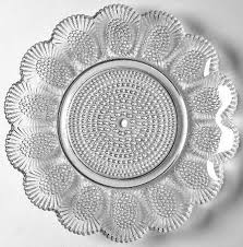 This does not change the price you would pay. Glass Deviled Egg Plate Hobnail Clear By Indiana Serving Dishes Trays Platters Com Kitchen Dining