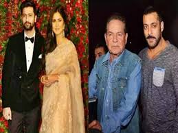 Salman Khan Father Salim Khan Reacted to Vicky Kaushal Katrina Kaif Marriage  News - Entertainment News India विक्की कौशल और कटरीना कैफ की शादी पर क्या  बोले सलमान खान के पिता सलीम?