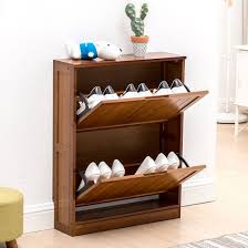 Using a shoe rack can increase the life of your shoes because it can keep the natural shape of the shoe preserved when put on a rack. Custom Solid Wood Small Narrow Slim Shoe Organizer Storage Cabinet China Shoe Cabinet Shoe Storage Cabinet Made In China Com