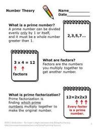 Math Teacherspayteachers Com Number Theory Middle School Math Teacher Math