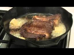 How To Cook A Cote De Bœuf Rib Eye Steak Youtube Cooking Cast Iron Skillet Cooking Beef Ribs