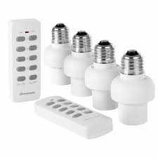 Dewenwils Remote Control Lamp Socket E26 E27 Bulb Base Wireless Light Switch For Sale Online Ebay