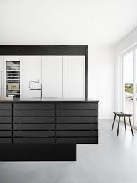 Black And Wood Kitchen Island Solid Wood Kitchen With Island Form 1 Black Oak Multiform Solid Wood Kitchens Floating Kitchen Island Wood Kitchen