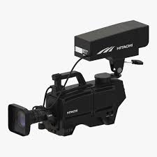 Tv Studio Camera Hitachi 3 3d Model Ad Studio Tv Camera Model Hitachi 3d Model Studio