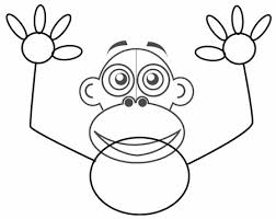Simple example, funny monkey and sad monkey! How To Draw Cartoon Monkeys With Easy Step By Step Drawing Tutorial For Kids How To Draw Step By Step Drawing Tutorials