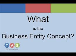 What Is The Business Entity Concept Youtube
