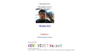 Pada kesempatan kali ini saya akan bercerita tentang diri saya di blog ini, siapa tau kk semua ada yang ingin mengenal saya lebih dalam lagi (pdkt kali). Membuat Biodata Diri Dengan Html