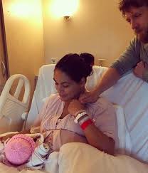 Nikki also recently accepted a marriage proposal from longtime boyfriend john cena at wrestlemania 33. Brie Bella S Daughter S 1st Pic Revealed Star S Baby Is So Precious Hollywood Life
