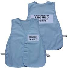 Bluestone safety products manufactures protective products for law enforcement, military, fire departments, schools, and the civilian market. Light Blue Cloth Ics Safety Vest W Clear Front Back Pockets
