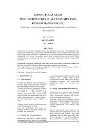 Pondasi tiang pancang (pile foundation) adalah bagian dari struktur yang digunakan untuk menerima dan mentransfer (menyalurkan) beban dari struktur atas ke tanah penunjang yang terletak pada kedalaman tertentu. Pdf Agus Saeful 053103026 Rahmi Wahyuni Academia Edu