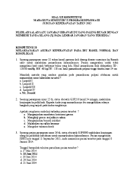 We did not find results for: Contoh Soal Uji Kompetensi Ners 3
