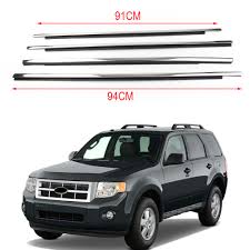 Maybe you would like to learn more about one of these? Ford Rear Outer Door Window Glass Belt Line Weatherstrip Seal Mouldings 2 Replacement Parts Body Trim Rayvoltbike Com