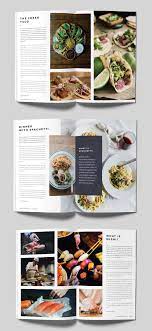 Recipe Magazine Layout Indesign Food Magazine Layout Magazine Layout Cookbook Design