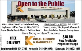 Apply on company website production / warehouse. Saturday August 25 2018 Ad Kimal Lumber Hardware Sun Newspapers