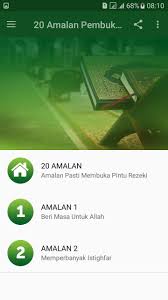Amalan khusus untuk mendatangkan rezeki. 20 Amalan Pembuka Rezeki For Android Apk Download