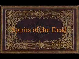Edgar Allan Poe Spirits Of The Dead Edgar Allan Poe Auguries Of Innocence Edgar Allen Poe Poems