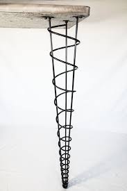 Spiral Table Legs 42 Bar Height Table Modern Table Legs Table Legs