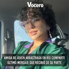 Noeliamar Meléndez Soler, una amiga de Vianca Zoe Sánchez Maisonet, la  joven de 23 años que fue arrastrada en el río La Planta en Arecibo el  pasado domingo y quien continúa desaparecida,