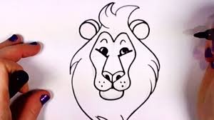 Use yellow as a base color for the body. Easy Lion Cartoon Drawing Novocom Top