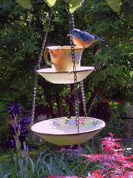 Bird Bath And Feeder Table Teacup Bird Feeder Bird Feeders Bird Bath Tea Cup Bird Feeder