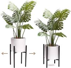 Maybe you would like to learn more about one of these? Buy Modrn Kassa Adjustable Plant Stand Indoor Metal Plant Stand With Mid Century Modern Design For Large Plant Pots 10 11 12 13 14 Wide Plant And Pot Not Included Online In Indonesia B07vbbkdxb