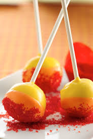 Tequila Sunrise Cake Pops Recipe Cake Pop Recipe Alcoholic Desserts Boozy Desserts