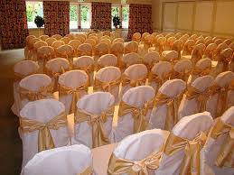 gold bow wedding chair ivory chair chair covers wedding wedding chairs