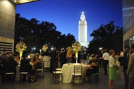 Outdoor Dinner At Capitol Park Museum In Baton Rouge La Baton Rouge Wedding Capitol Park Baton Rouge