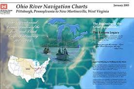 Ohio River Navigation Charts Pittsburgh Pennsylvania To