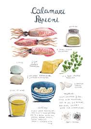 Felicita Sala Food Illustrations Food Drawing Watercolor Food