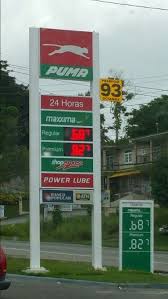 Gas Station In P R Gas Station Highway Signs Puerto Rico