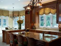 kitchen window treatment valances: hgtv