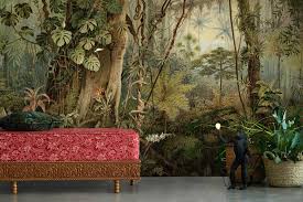 Search for free big, adventure, outdoors background images? Vintage Jungle Wall Mural Feathr