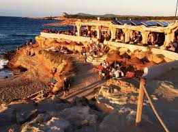 Sunset Ashram Ibiza Zonsondergangen Ibiza Stad Ibiza