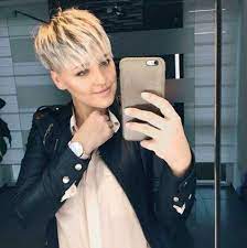 blonde kurze haare ideen fur damen kurzhaarfrisuren short hair styles short blonde hair funky hairstyles