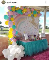 Wall decors needle punch kits toys and by luckypinkladybug on etsy. Out Door Unicorn Theme Birthday Party Dessert Table And Decor Unicorn Birthday Party Decorations Outdoors Birthday Party Kids Themed Birthday Parties