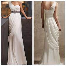 Vera Wang Greek Goddess Used Wedding Dress Save 52 Greek Wedding Dresses Greek Style Wedding Dress Grecian Wedding Dress
