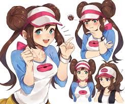 pokemon hilda rosa | Pokemon hilda, Pokemon waifu, Pokemon manga