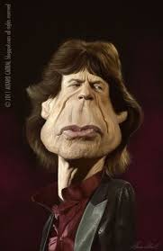 My information reports that mick jagger is dead…………. Mick Jagger Caricature 2021